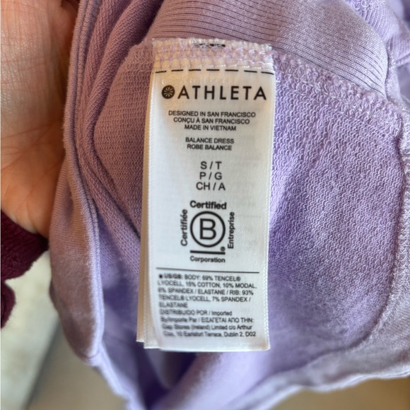 Athleta Light Purple Coaster Luxe Dress - Picture 3 of 5